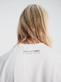 Comme des Garçons SHIRT - T-Shirt in White