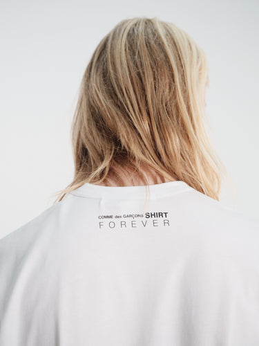 Comme des Garçons SHIRT - T-Shirt in White