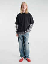 Comme des Garçons Homme - Men'S T-Shirt in Bk X Bk/Grey/W