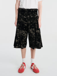 Comme des Garçons Homme Plus - Men's Pants in Black and Gold