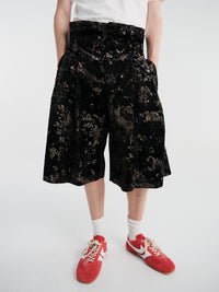Comme des Garçons Homme Plus - Men's Pants in Black and Gold