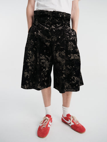 Comme des Garçons Homme Plus - Men'S Pants in Black/Gold