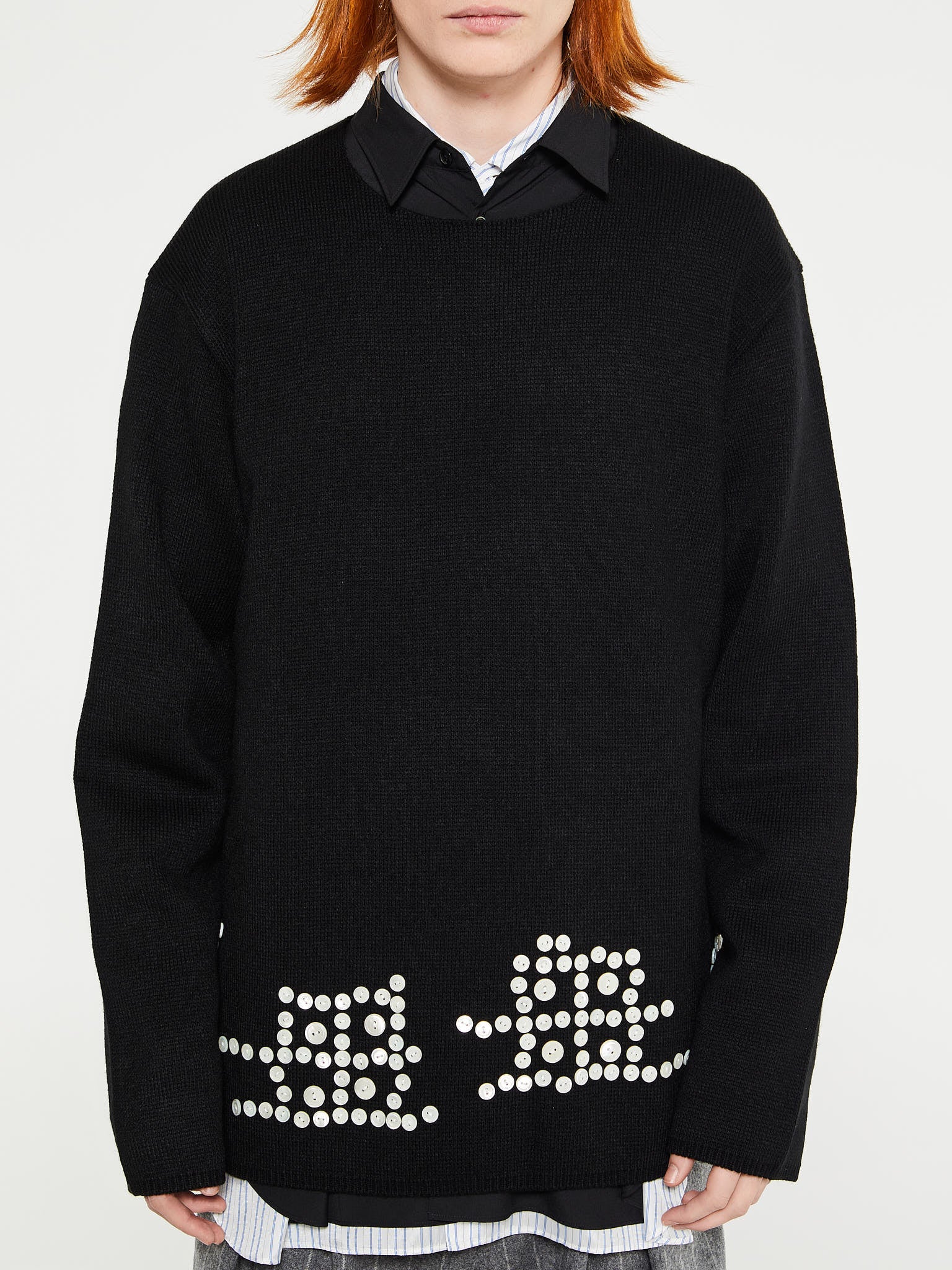 Comme des Garçons Homme Plus - Men's Sweater in Black