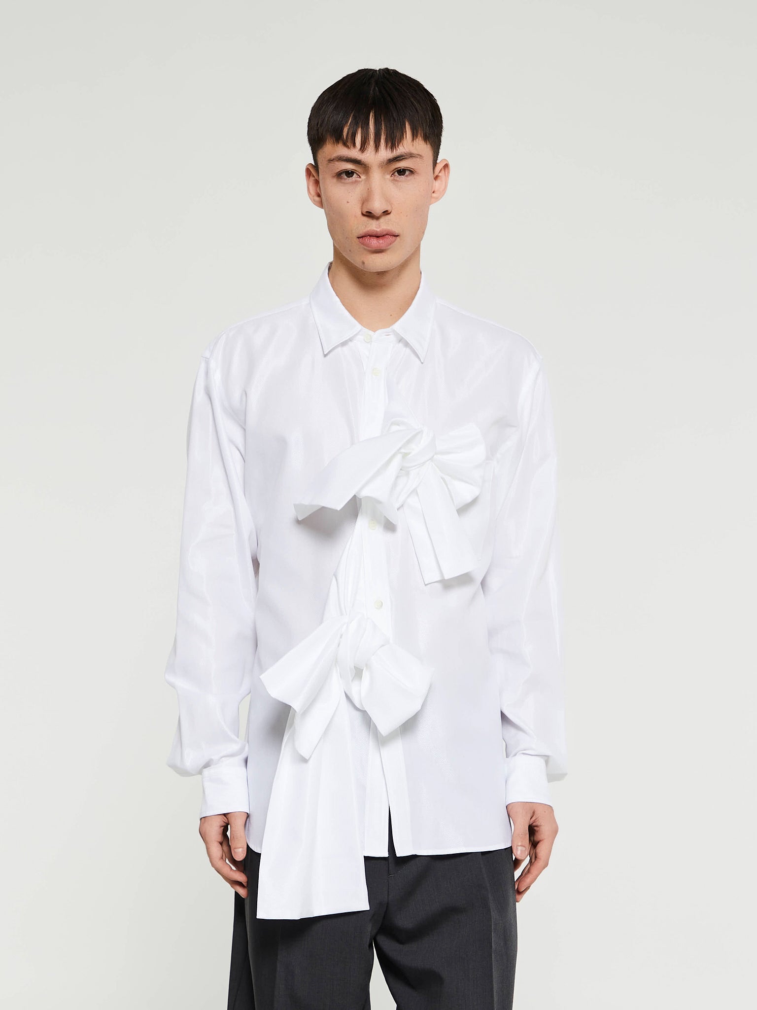 Comme des Garçons Homme Plus - Shirt in White