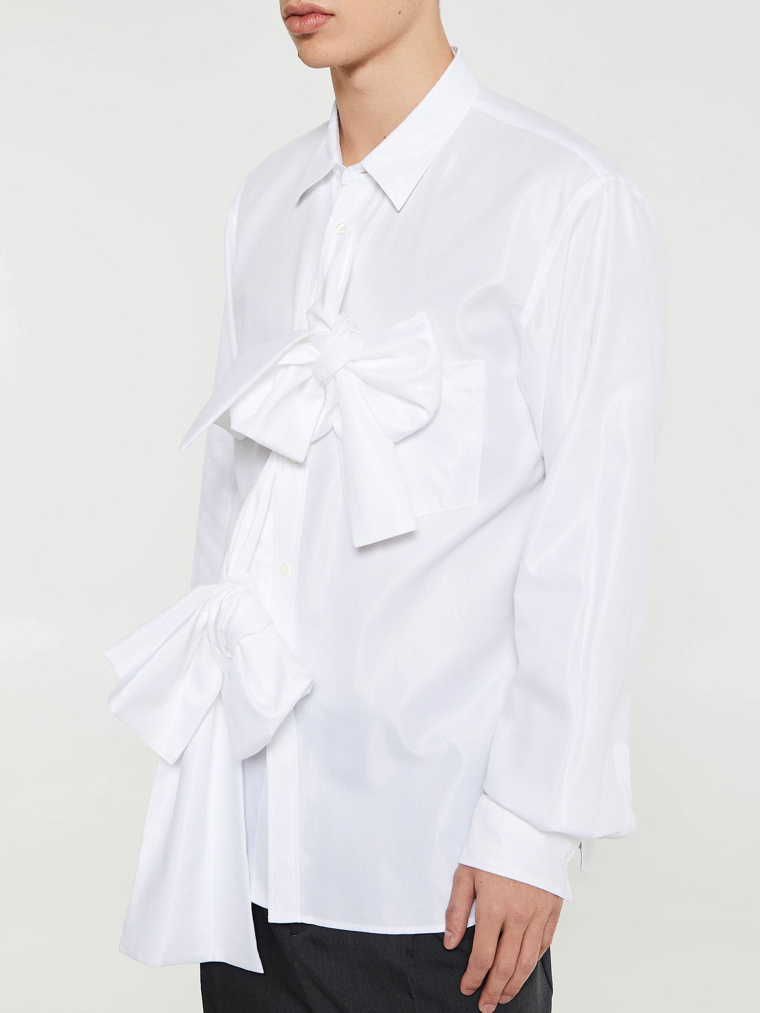 Comme des Garçons Homme Plus - Shirt in White