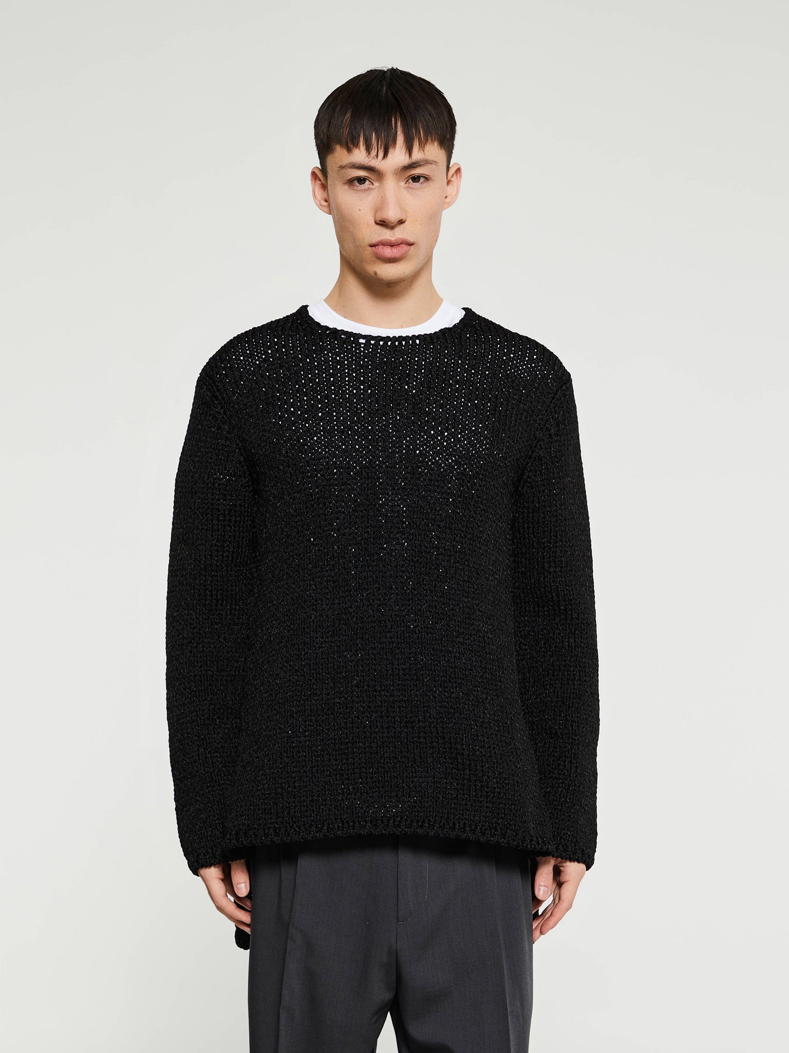 Comme des Garçons Homme Plus - Crewneck Knit in Black