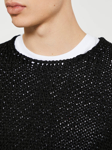 Comme des Garçons Homme Plus - Crewneck Knit in Black