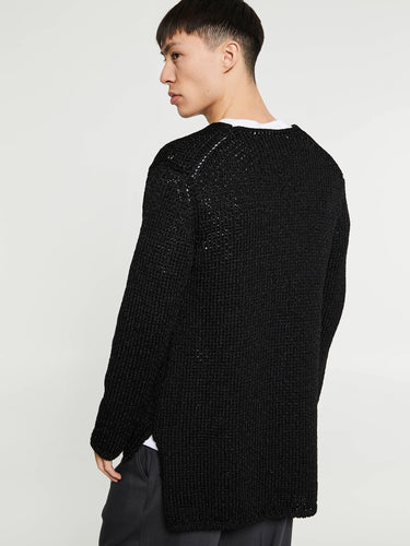 Comme des Garçons Homme Plus - Crewneck Knit in Black
