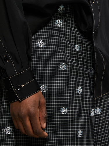 Comme des Garçons Homme Plus - Shorts in Black, White and Multi