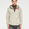 Comme des Garçons PLAY - CDG x K-Way Le Vrai 3.0 Leon Jacket in Beige