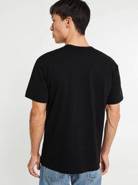 Comme des Garçons PLAY - Red Heart T-Shirt in Black