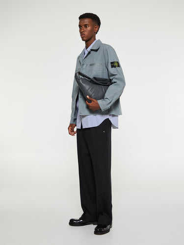 Comme des Garçons PLAY - Shirt with Black Emblem in Blue