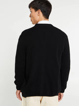 Comme des Garçons PLAY - Black Heart Cardigan in Black