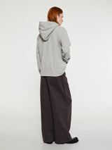 Comme des Garçons PLAY - Red Heart Hoodie in Grey
