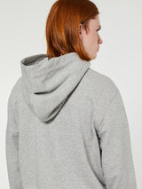 Comme des Garçons PLAY - Red Heart Hoodie in Grey