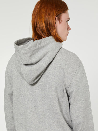 Comme des Garçons PLAY - Red Heart Hoodie in Grey