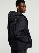 Comme des Garçons PLAY - CDG Play x K Way Full Zip Packable Jacket in Black