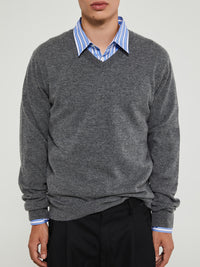 Comme des Garçons SHIRT - Knit Pullover in Top Grey