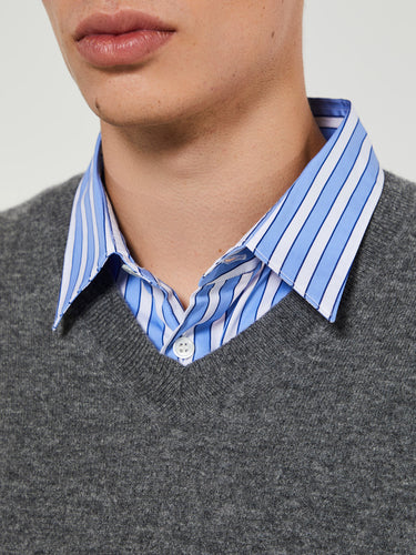 Comme des Garçons SHIRT - Knit Pullover in Top Grey