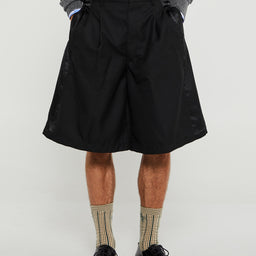 Comme des Garçons SHIRT - Woven Shorts in Black