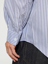 Comme des Garçons SHIRT - Striped Shirt in Light Blue