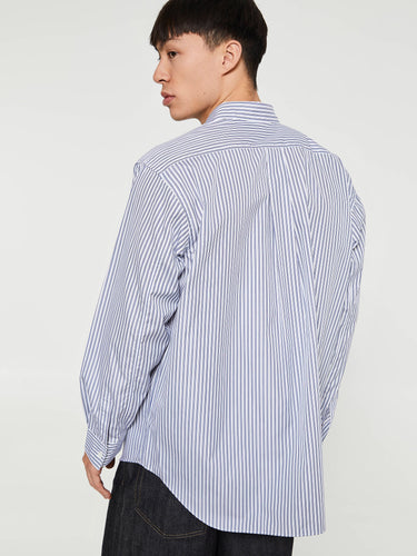Comme des Garçons SHIRT - Striped Shirt in Light Blue