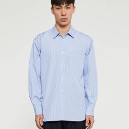 Comme des Garçons SHIRT - Woven Shirt in Blue and White