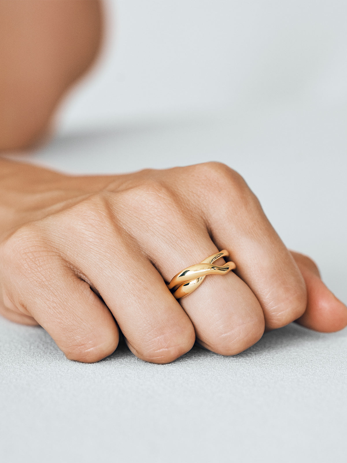 Trine Tuxen - Cecilia Ring in Goldplated