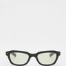 Flatlist - Clint Sunglasses in Solid Brown and Chill Out Green Lens