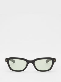 Flatlist - Clint Sunglasses in Solid Brown and Chill Out Green Lens