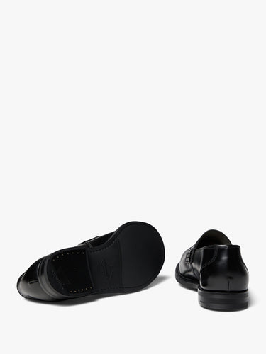 Church's - Farsley Bookbinder Fume Leather Loafers in Black