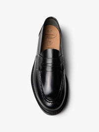 Church's - Farsley Bookbinder Fume Leather Loafers in Black