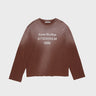 Acne Studios - Relaxed Fit Logo T-Shirt in Chocolate Brown
