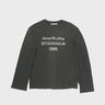 Acne Studios - Relaxed Fit Logo T-Shirt in Faded Black