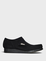 Clarks - Wallabee Shoes in Black Suede