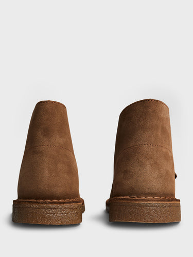 Clarks - Desert Boots in Cola Suede