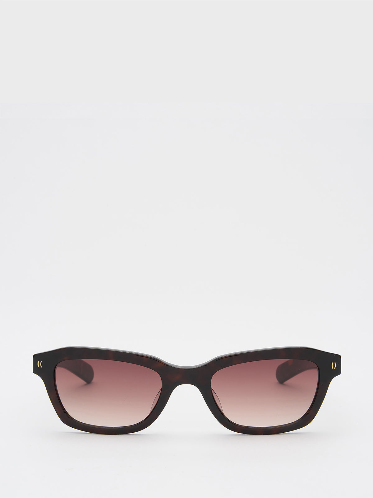 Flatlist - Clint Sunglasses in Dark Tortoise and Brown Gradient Lens