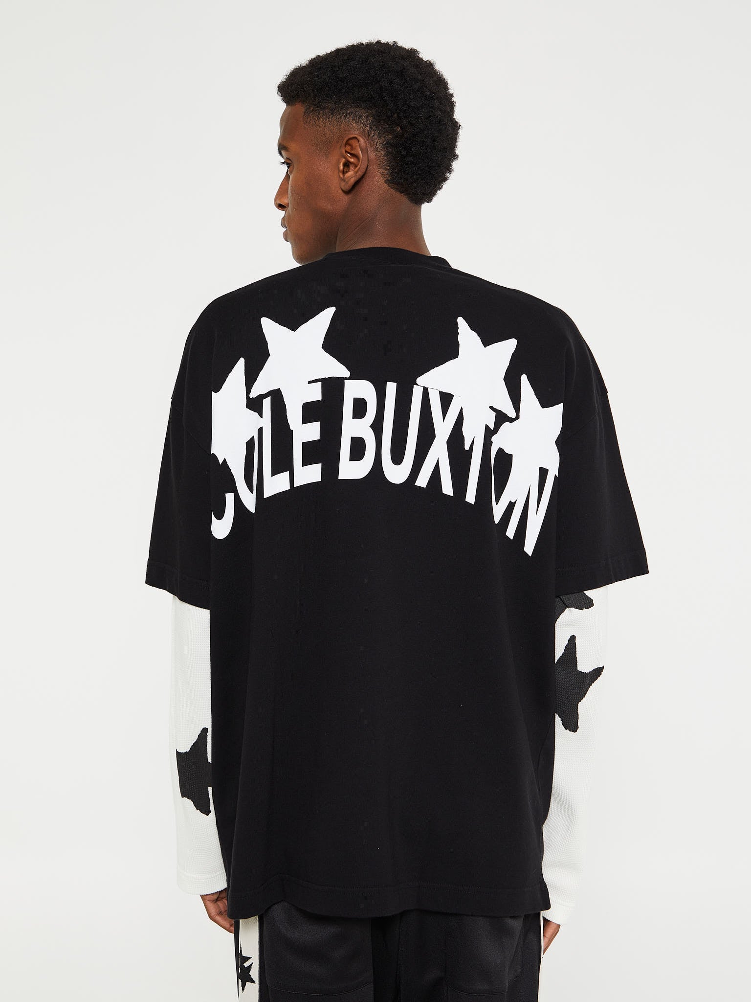 Cole Buxton - 4 Star T-Shirt in Black