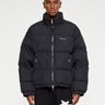 Cole Buxton - Cropped Logo Puffer in Black