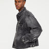 Cole Buxton - Denim Jacket in Black