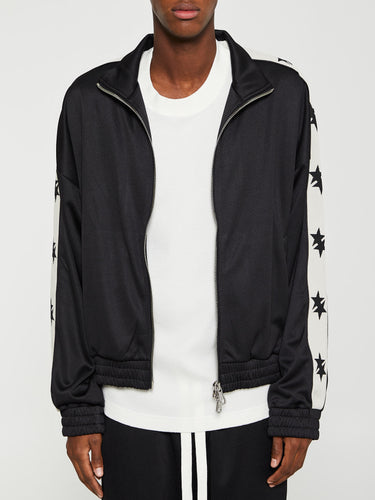 Cole Buxton - Two Star Tape Track Jacket in Black