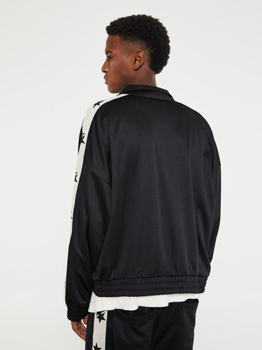Cole Buxton - Two Star Tape Track Jacket in Black