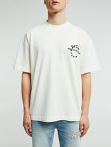 Cole Buxton - Athletic Department T-Shirt in Vintage White