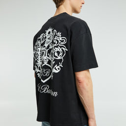 Cole Buxton - Collegiate Crest T-Shirt in Vintage Black
