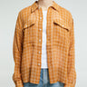 Cole Buxton - Kacy Shirt in Rust