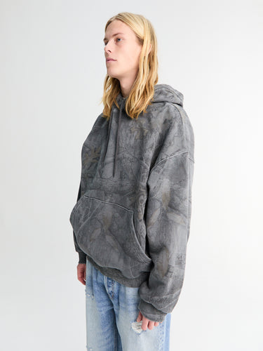 Washed Realtree Hoodie in Ash