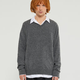 COMME DES GARCONS - Pullover Knit in Top Grey