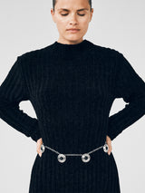 Trine Tuxen - Continuation Chain in Brass Silver Plated