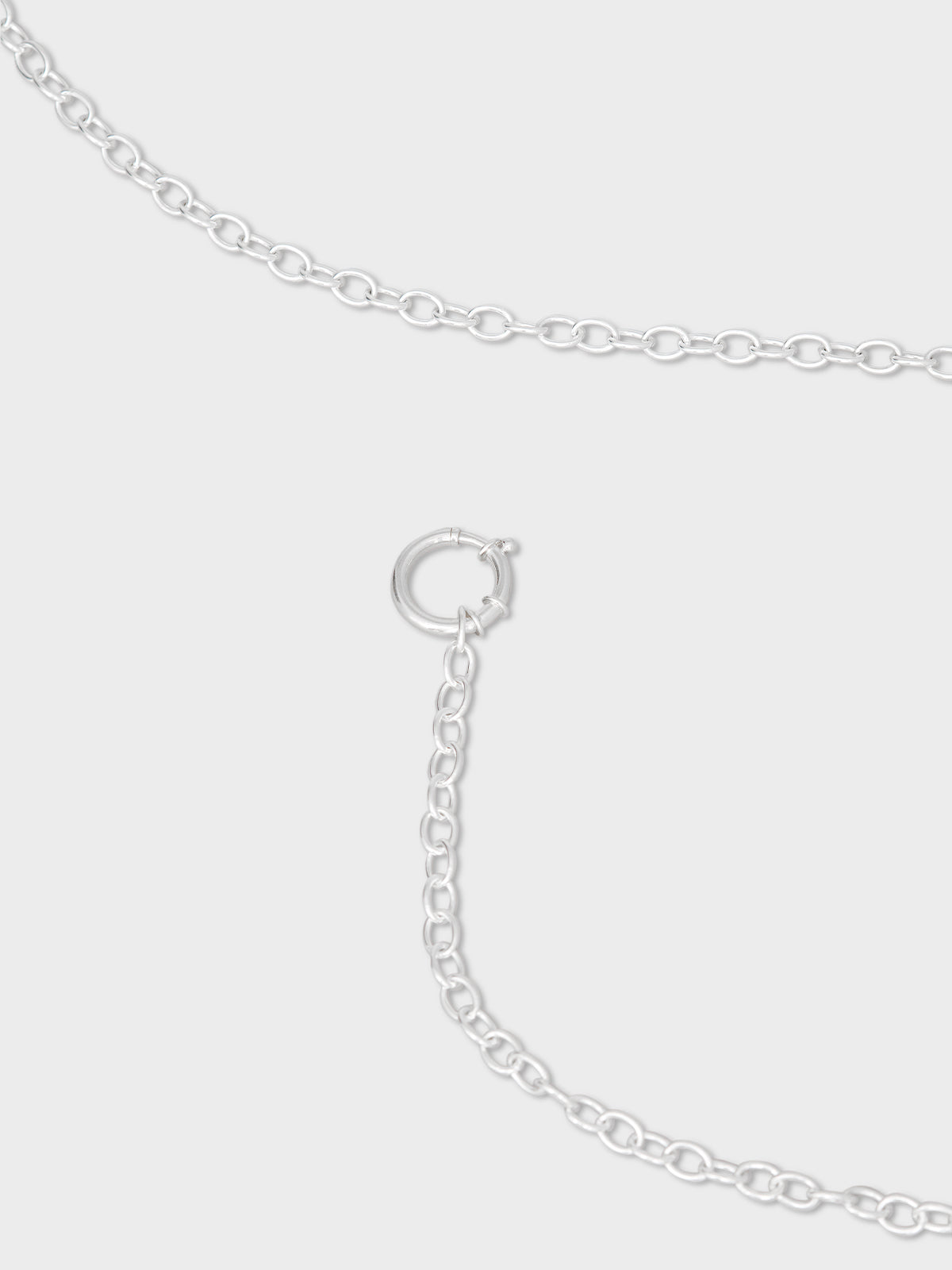 Trine Tuxen - Continuation Chain in Brass Silver Plated