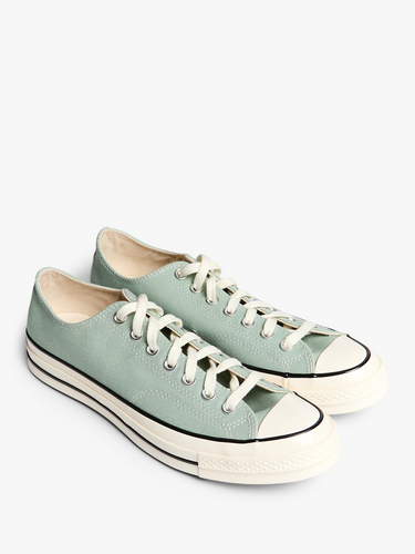 Converse - Chuck 70 Sneakers in Thyme Again, Egret and Black